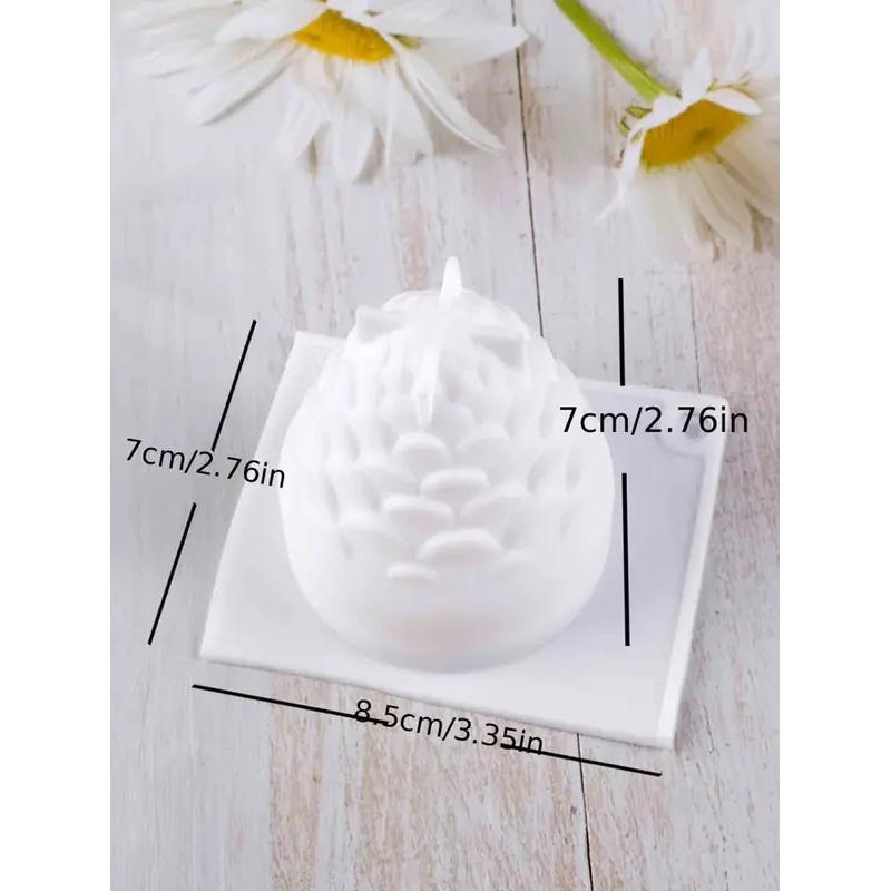 3D Kiefernzapfen Silikonform für DIY Kerzenherstellung Formen Silikon Wachsform