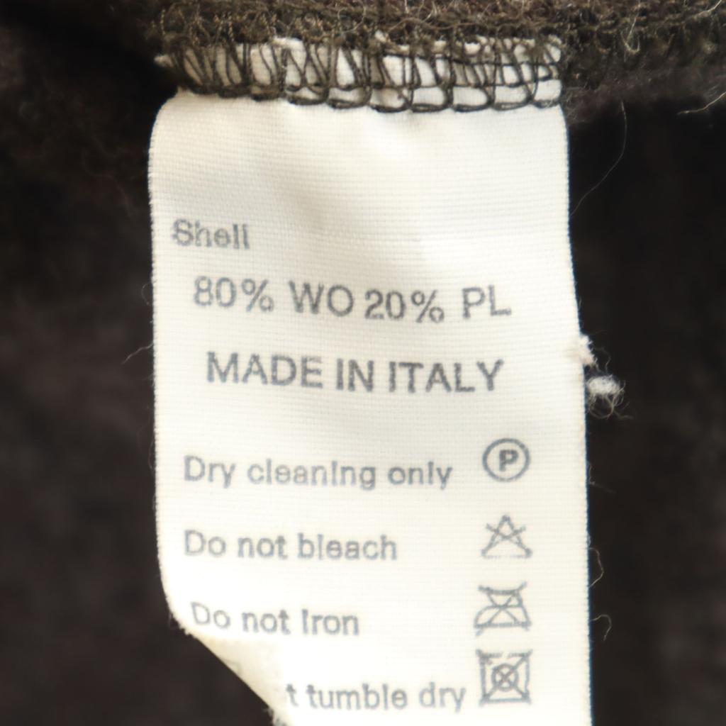 HUNTING WORLD made in Italy Compressed wool Duffel coat XL Charcoal gray Women Used