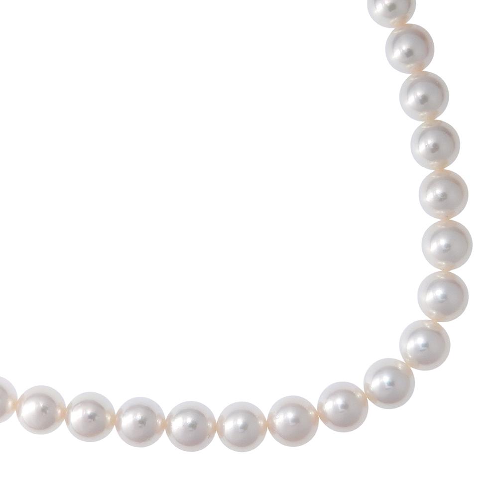 Necklace Pearl/Silver 44.6g Women Used