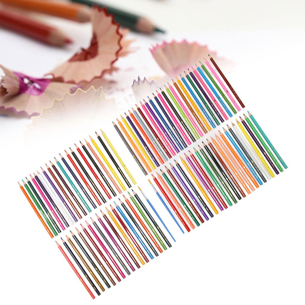 Creioane colorate cu apă Culori asortate Suport hexagonal vibrant pre-ascuțit Creioane colorate pentru colorat