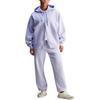 adidas X Stella McCartney Loose Fit Reversible Knit Sports Hoodie Jacket Women Jackets Light-Purple JN0226