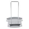 Stainless Steel Pot Lid Rack, Spoon Holder Stand for Kitchen with Sy Assembly, Compact Design for Cooking Utensils and Pan Covers