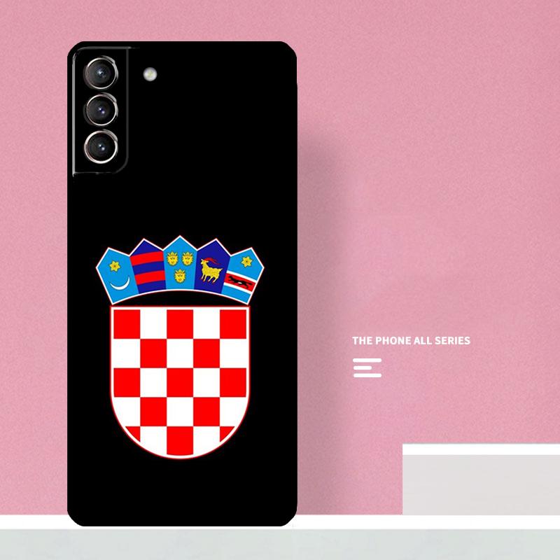 Croatia Flag Phone Case For Samsung Galaxy S25 S26 Ultra S20 S21 S22 S23 S24 S10 Plus S25 FE Cover Coque