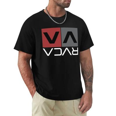 RVCA T-Shirt Anime Tops Short Sleeve Tee Funny T Shirts for Men Graphic Oversized Breathable Comfortable Streetwear S-4XL - M...