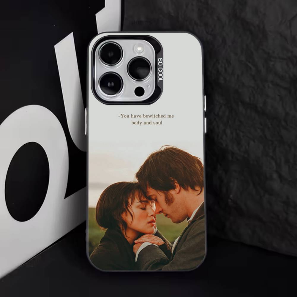 P-Pride and P-Prejudice Art Phone Case For iPhone 17,16,15,14,13,12,11,Pro,XS,Max,Plus,Mini,SE4,E Black Matte Shockproof Cover