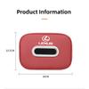 Leather Car Tissue Box Holder Back Seat Storage Bag For Lexus RX300 IS200 IS250 ES350 Ct200h UX250h NX300h RX350 ES300h RX400h