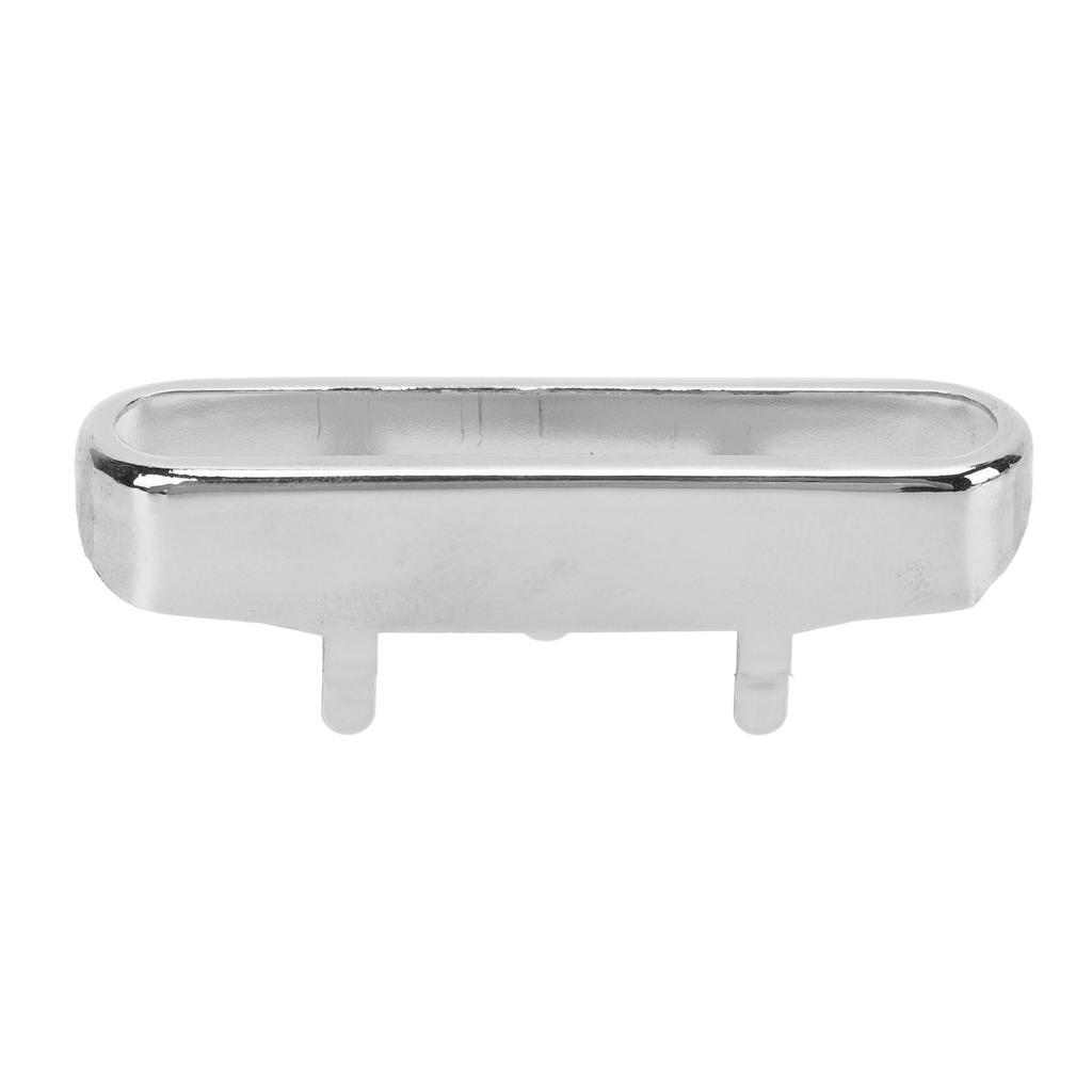Guitar Pickup Cover Beautiful Silver Sturdy Metal Portable Guitar Pickup Shell for TL GB253 Hollow
