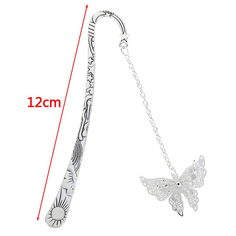 Luminous Night Butterfly Bookmark Label Read Maker Feather Book Mark
