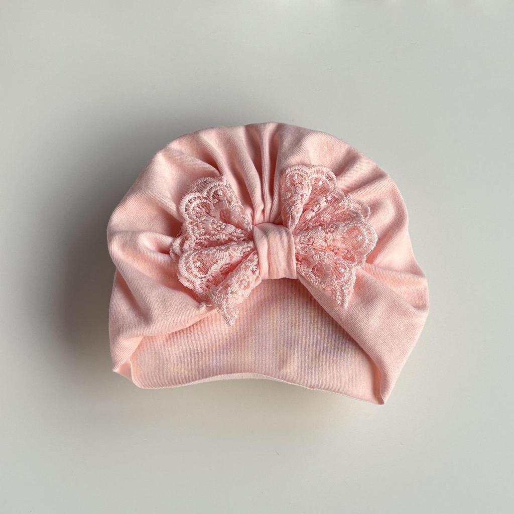 Cute Baby Girl's Bow Hat - Newborn Infant Spring/Autumn Cap