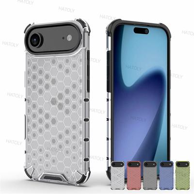 For iPhone 17 Air Case Apple iPhone 17 Air iPhone 17 Pro Max Cover Funda Shockproof TPU Armor PC Silicone Protective Phone Cover