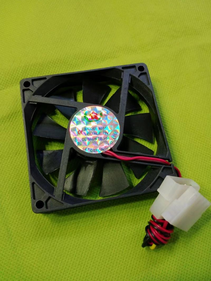 12V 8015 Thin Cooling Fan, 8cm, D-Type Port Other