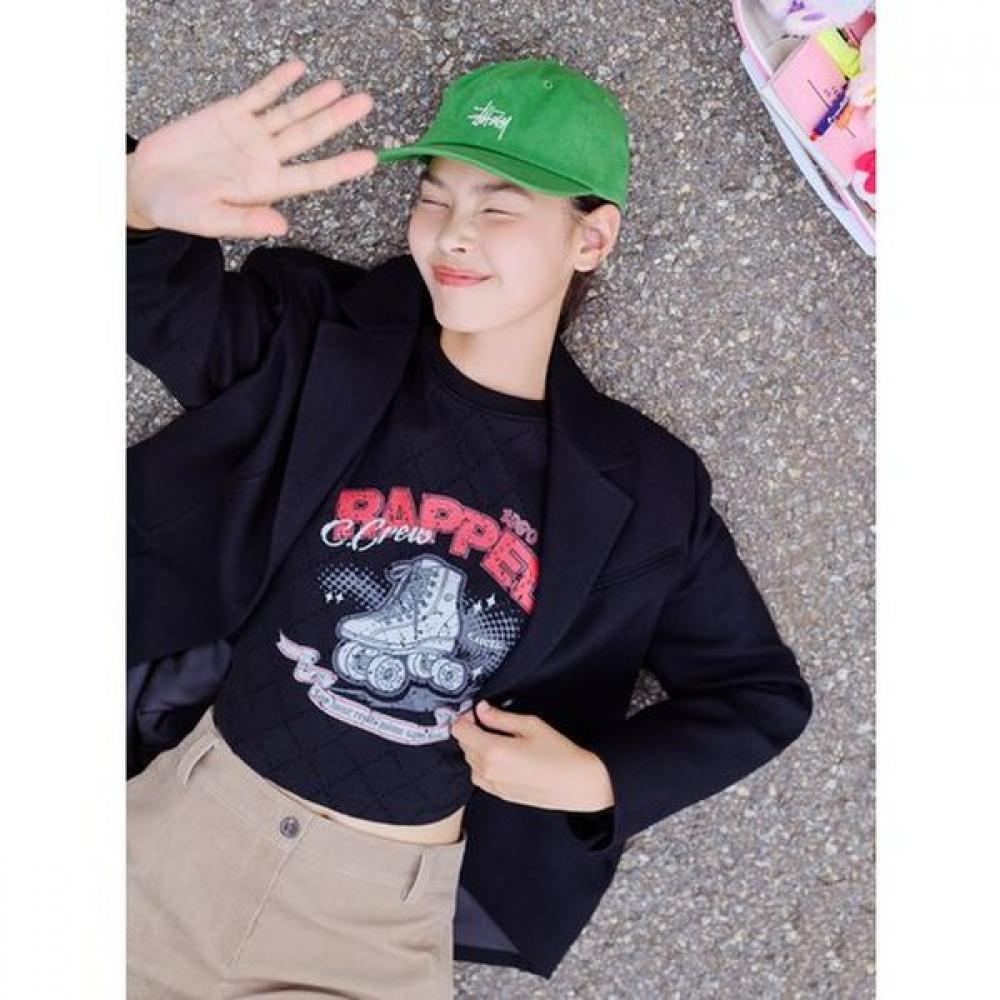 Cc Collect Diamond Punching Sweatshirt C254psm706