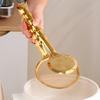 Heat Resistant Oil Separator Spoon Stainless Steel Fried Food Strainer Food Clip  Snack