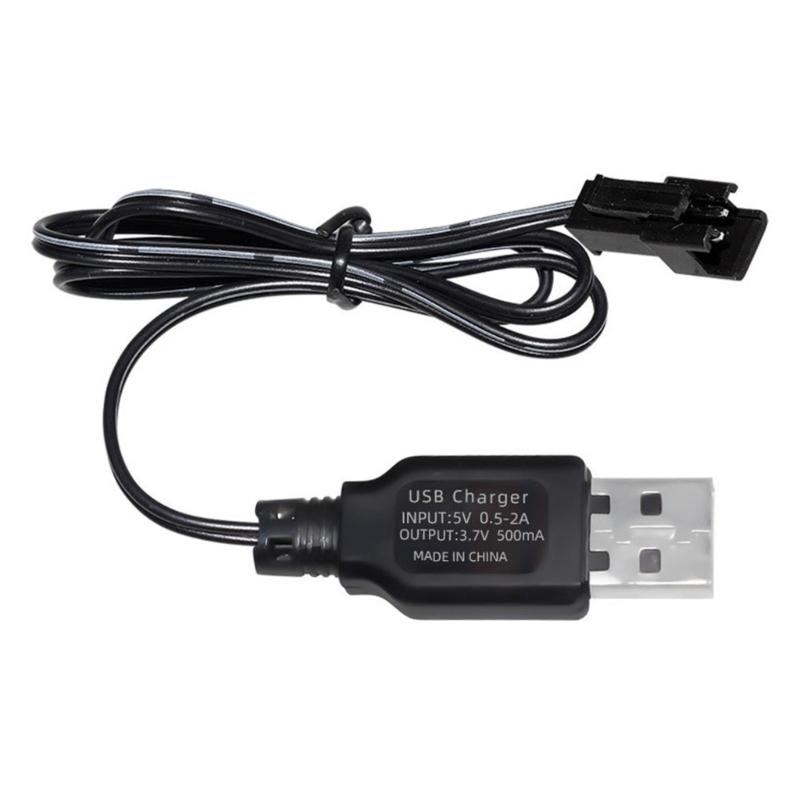 Drohnen-USB-Ladekabel mit Anschlüssen, Akku-USB-Ladekabel 3,7 V 500 mAh Ausgang mit LED-Anzeige