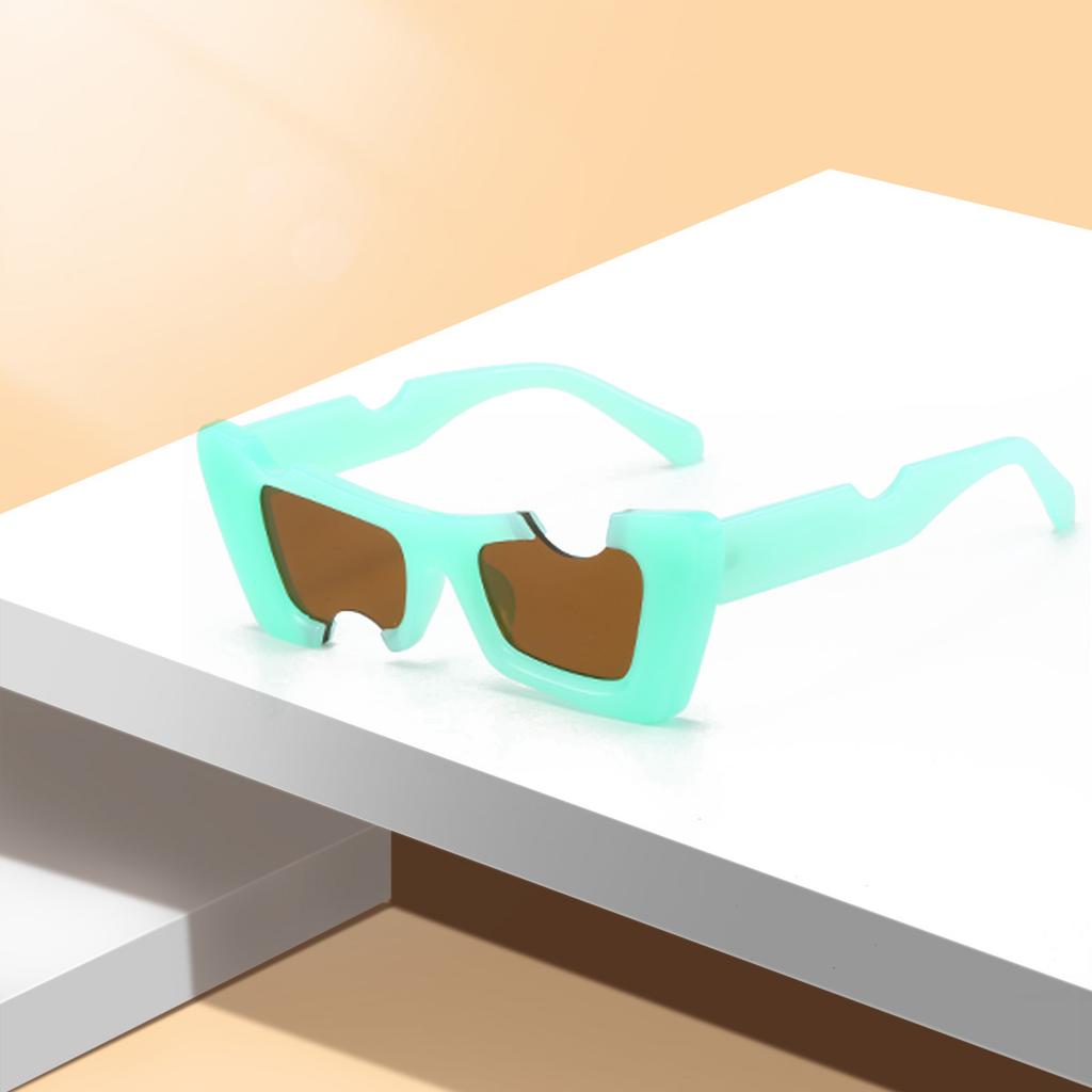 Gap and Hole Style Vintage Sunglasses UV400 Luxury Designer Sun Glasses for Men Women Fashion Eyewear