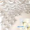20Pcs10 Inch Multi-Color Square Star Foil Balloons For Birthday Parties Weddings Home Decor Room Background Ceiling Decoration