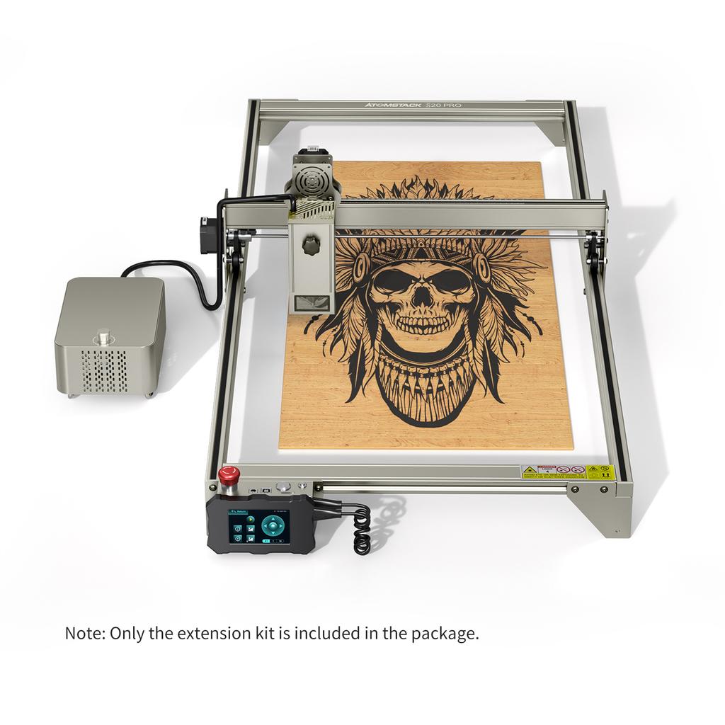 Original ATOMSTACK S20 PRO Laser Engraving Machine Engraving Area Y-axis Extension Kit Expand to