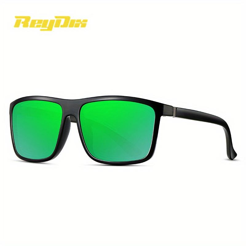 

Модные поляризационные солнцезащитные очки ReyDix унисекс для вождения на открытом воздухе, UV400 зелёный