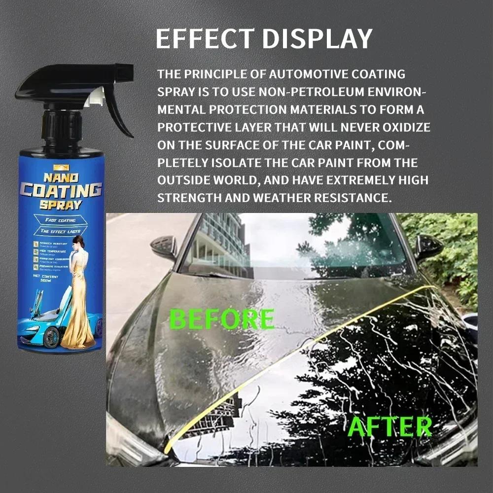 Keramika pro automobily, nátěr 1500ML 9H Nano tekuté sklo, pokovené krystaly, hydrofobní, vodotěsný, leštící, tvrdý lak, leštidlo na auto