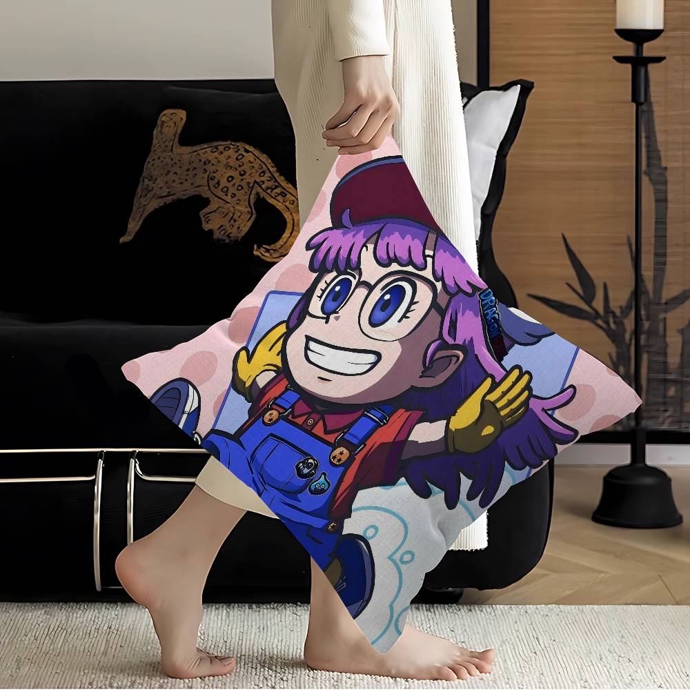 

Dr S-Slump A-Arale-chan Office Cushion Pillowcase Car Cushion Cover45X45CM Lumbar Pillowcase Sofa Pillowcover 30cmx30cm