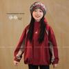 NAIYOUKIDS Girls' Spring/Autumn Windproof Waterproof Hooded Jacket