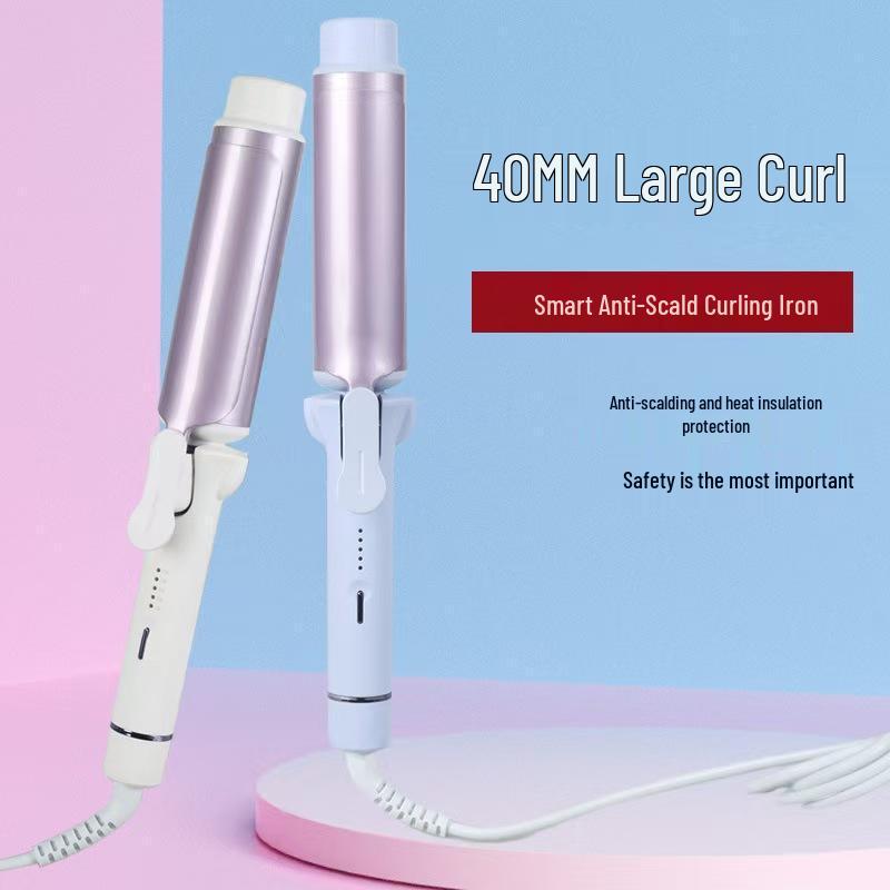 40MM Large Wave Curling Iron for Fluffy Water Ripple Hair