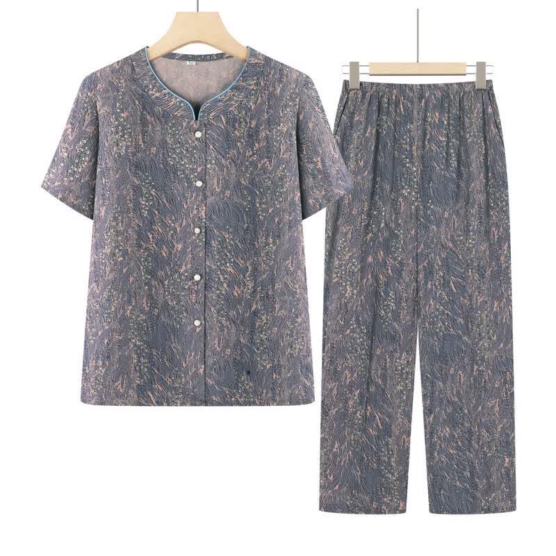 YUZHAOLIN Women's Summer Short Sleeve T-Shirt Set