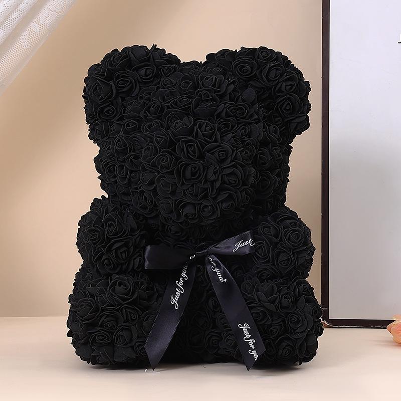 Rose Bear: Preserved Flower Gift for Girlfriend - Perfect for Birthdays, Valentine's, and Proposals