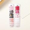 10/20 Pezzi Cotone Stampa Fermaglio per Capelli Forcina per Ragazza Tessuto Plaid Mini Mollette BB Copricapo Accessori per Capelli da Bambina Regalo di Capodanno