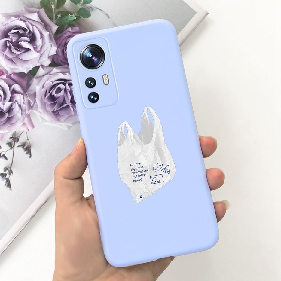For Xiaomi Mi 12 Lite 5G Case Cute Fashion Cartoon Cover Soft Silicone Phone Case For Xiaomi Mi 12 12X Mi12 Pro 5G Fundas Bumper