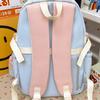 School bag dopamine large capacity multi-compartment book bag with pain layer going out for travel lazy wind versatile waterproof backpack