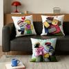 BBad Things Andrew Ivan Various Sizes Square Pillow Case For Car Home Bedchamber Decor