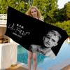 Singer L-Lil Peeps Microfiber Printed Beach Towel Mountain Climbing Yoga Beach Swimming Running Absorbent Soft Towel