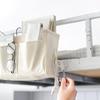 Nuovo cestello portaoggetti da appendere organizer per letto, supporto per libri a distanza, per dormitorio, con gancio B