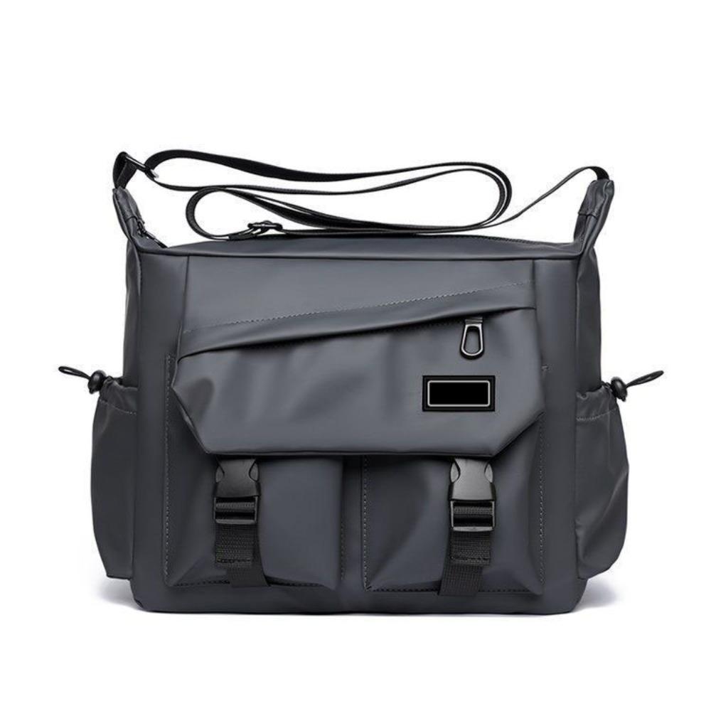 Square Nylon Postman Bag Japanese Style Casual Messenger Bag Single Shoulder Bag  Streetwear