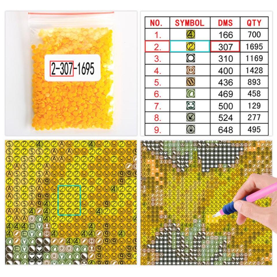 5D Diamond Painting Diamond Mosaic Spice Spoon Handicraft Picture Rhinestones Diamond Mosaic Home Decor