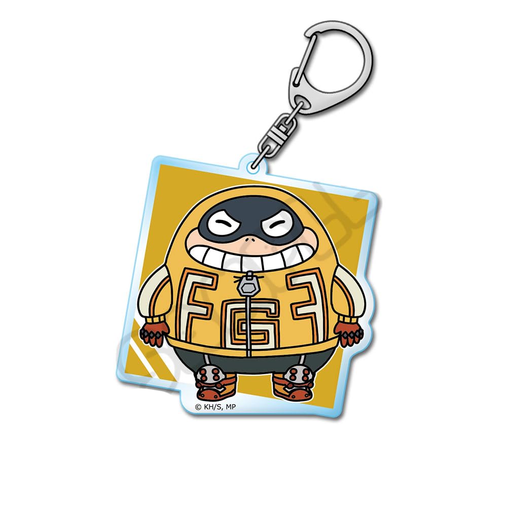 TV Anime Hero 5th Acrylic Keychain M CI "My Academia" [Fat Gum] Everyone's Mochocho!