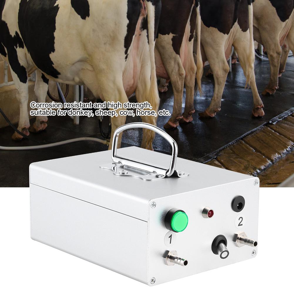 Large Suction Pulsation Charging Milking Vacuum Pump Electric Milking Machine AccessoriesUS Plug