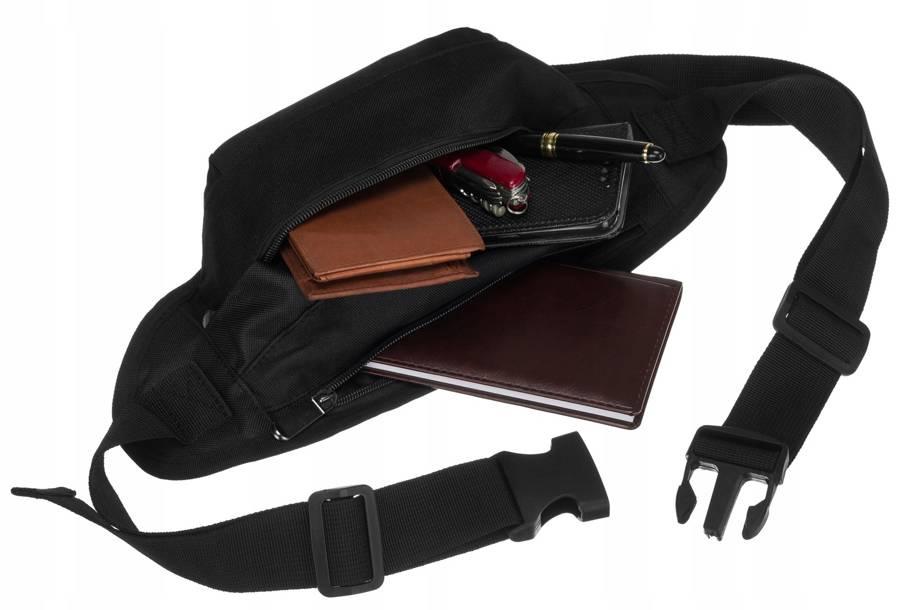 Lightweight Waist Bag and Belt Made of Polyester