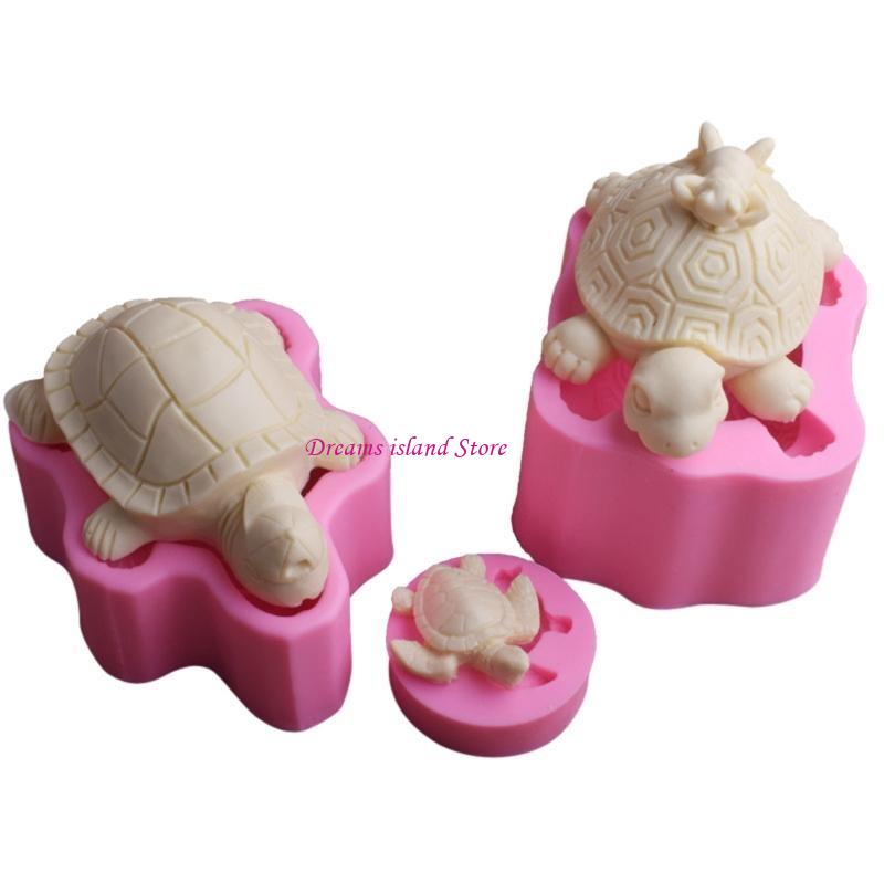 Fondant Exquisite for Turtle Chocolate Candy Molds Polymer Craft DIY Mold HX6C