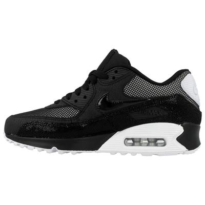 Air Max 90 Premium Dámské tenisky Černá Bílá-Metalická-Stříbrná 443817-005