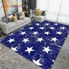 Pentagon Five-pointed Star Area Rug,Carpet Rug for Living Room Bedroom Sofa,Kitchen Bathroom Doormat Non-slip Floor Mat Gifts