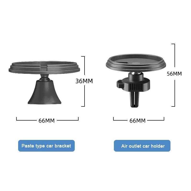 Magnetic Car Phone Holder Air Vent Universal for iPhone 13 14 15 Pro Smartphone Car Phone Stand Support Clip Mount Holder