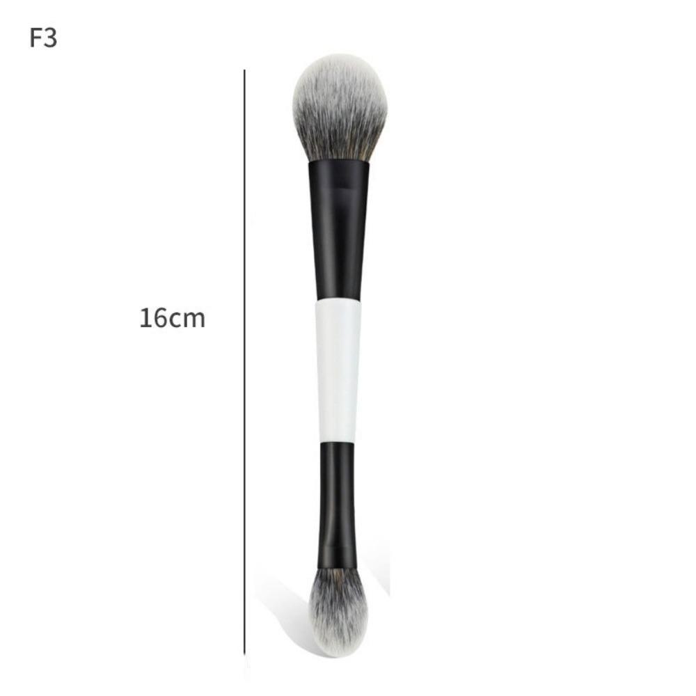 

Dual-Ended F4 Contour Face Brush High Coverage Multi-purpose Makeup Brushes Cosmetic Beauty Eyeshadow Concealer Brushes