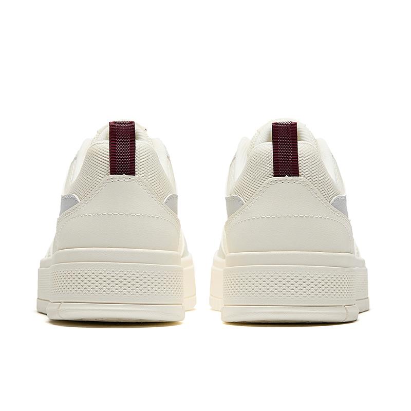 Anta Lightweight Versatile Sneakers Men Sneakers Ivory-White Sand-Gray Lychee-Red 912518004-1