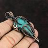 Amazonite Pendant Gemstone Pendant Copper Wire Wrapped Pendant Amazonite Copper Jewelry For Women Handmade Designer Pendant Gift For Friend