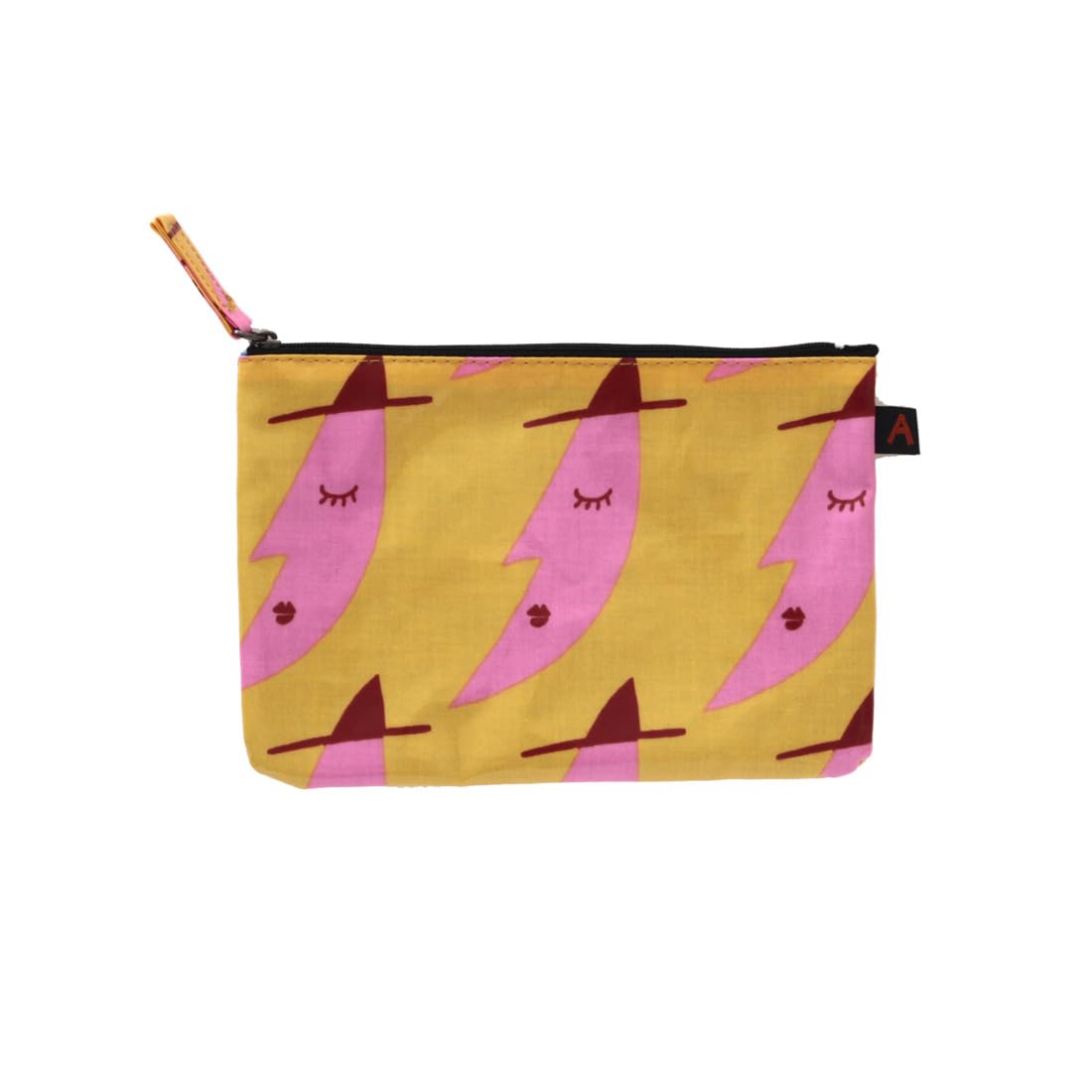 

Косметичка Atsuko Matano, Розовая Полумесяц (желтый), Женский, Высота примерно 13,5 см, Ширина 20 см, 089001-0010-03