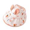 Girls Summer Wide Brim Visor Sun Hat Reversible Foldable Princess Beach UV Protection Cap for Kids Outdoor Shade