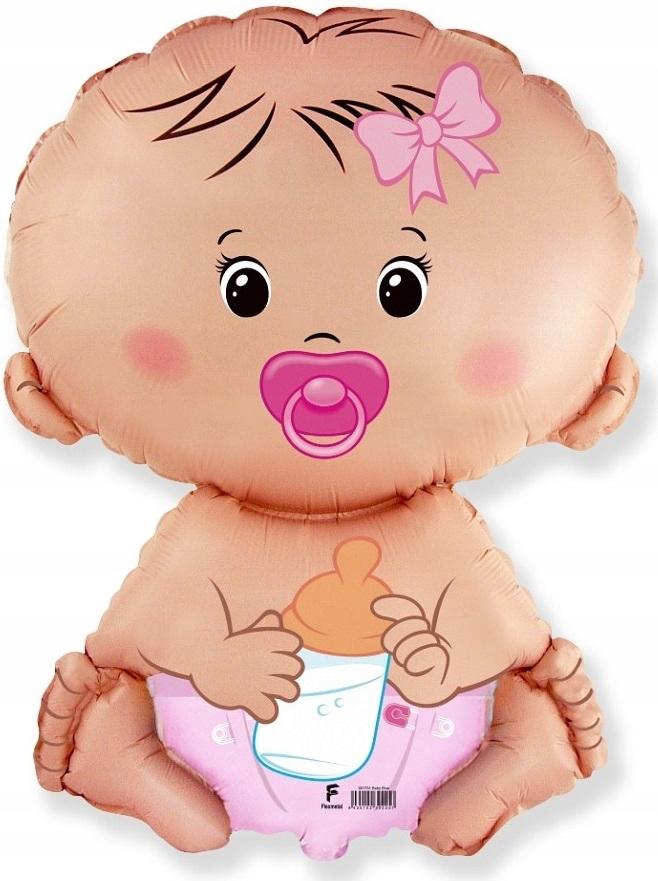 Baby Shower Garland Balloon Banner Set for Girls