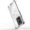 For Realme 10 Pro+ 5G Honeycomb Texture Protective Phone Case TPU+PC Cell Phone Cover